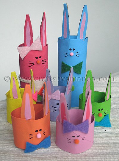 15 Kids Easter Crafts - lots of great ideas to keep the kids busy.