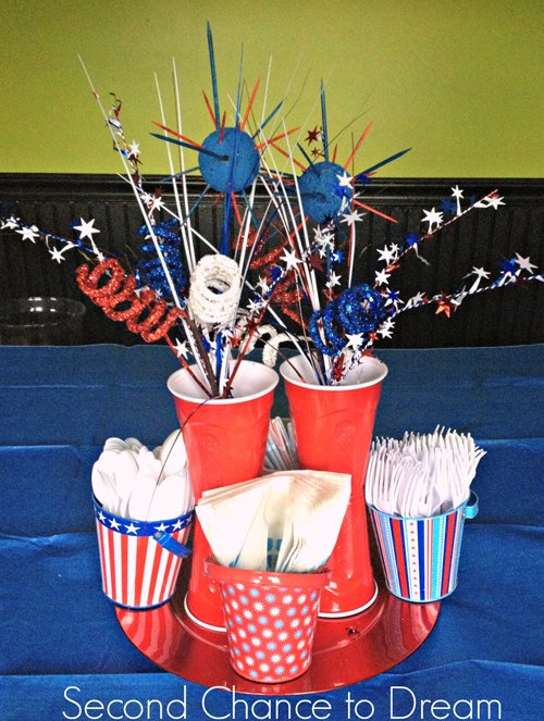 Barb Camp - Quick & Easy 4th of July Centerpiece