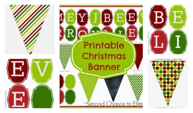 Barb Camp - Prinatble Christmas Banner