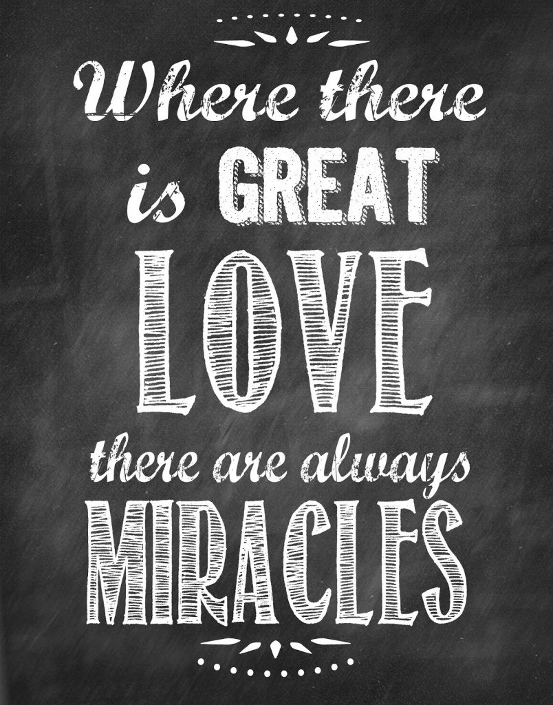 Second Chance To Dream - Where there is great LOVE Printable