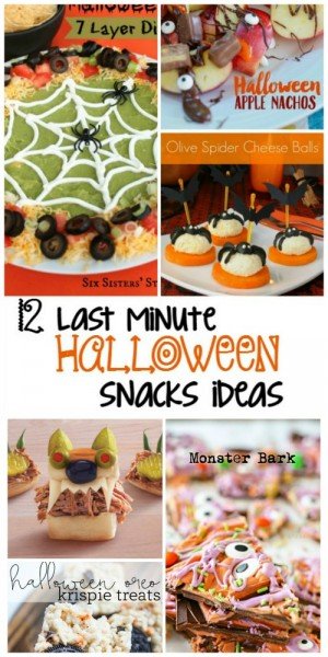 Second Chance To Dream - Last Minute Halloween Snacks