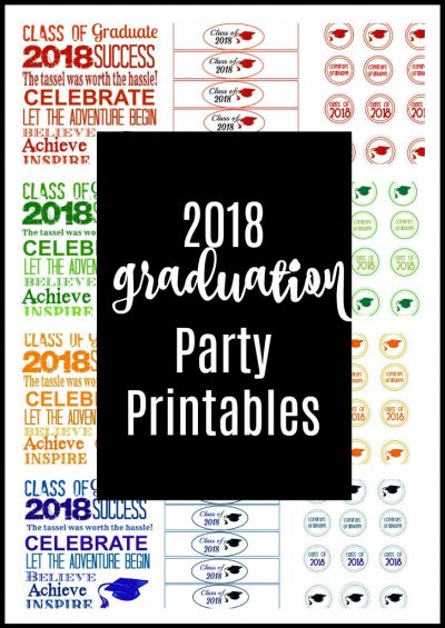 Second Chance To Dream - 2018 Graduation Party Printables